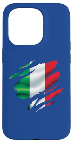 Hülle für iPhone 15 Pro Italien Flagge Damen Italien Deko Kinder Italy Herren Italia von Italienische Deko Männer Italien Frauen Italia