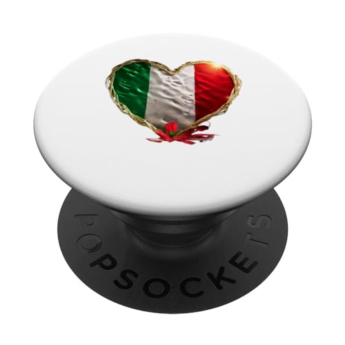 Italien Flagge Damen Italien Deko Kinder Italy Herren Italia PopSockets mit austauschbarem PopGrip Italien Flagge Damen Italien Deko Kinder Italy Herren Italia PopSockets mit austauschbarem PopGrip von Italienische Deko Männer Italien Frauen Italia