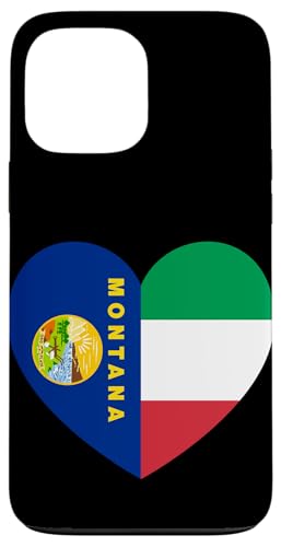 Montana and Italy Flags: Heart Shaped Unity Hülle für iPhone 13 Pro Max Montana and Italy Flags: Heart Shaped Unity Hülle für iPhone 13 Pro Max von Italy Love Pride Merch
