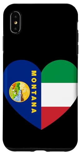 Montana and Italy Flags: Heart Shaped Unity Hülle für iPhone XS Max Montana and Italy Flags: Heart Shaped Unity Hülle für iPhone XS Max von Italy Love Pride Merch