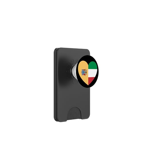New Jersey and Italy Flags: Heart Shaped Unity PopSockets PopWallet für MagSafe New Jersey and Italy Flags: Heart Shaped Unity PopSockets PopWallet für MagSafe von Italy Love Pride Merch
