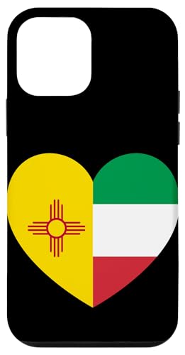 New Mexico and Italy Flags: Heart Shaped Unity Hülle für iPhone 12 mini New Mexico and Italy Flags: Heart Shaped Unity Hülle für iPhone 12 mini von Italy Love Pride Merch