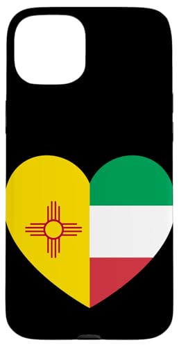 New Mexico and Italy Flags: Heart Shaped Unity Hülle für iPhone 15 Plus New Mexico and Italy Flags: Heart Shaped Unity Hülle für iPhone 15 Plus von Italy Love Pride Merch