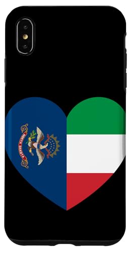 North Dakota and Italy Flags: Heart Shaped Unity Hülle für iPhone XS Max North Dakota and Italy Flags: Heart Shaped Unity Hülle für iPhone XS Max von Italy Love Pride Merch