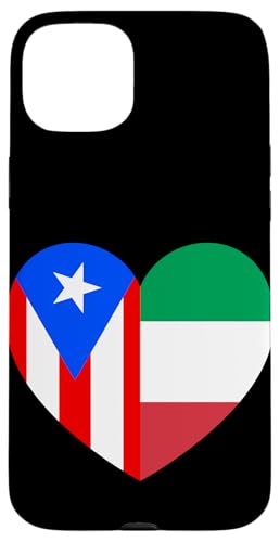 Puerto Rico and Italy Flags: Heart Shaped Unity Hülle für iPhone 15 Plus Puerto Rico and Italy Flags: Heart Shaped Unity Hülle für iPhone 15 Plus von Italy Love Pride Merch