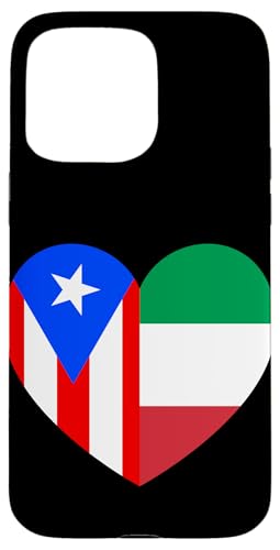 Puerto Rico and Italy Flags: Heart Shaped Unity Hülle für iPhone 15 Pro Max Puerto Rico and Italy Flags: Heart Shaped Unity Hülle für iPhone 15 Pro Max von Italy Love Pride Merch