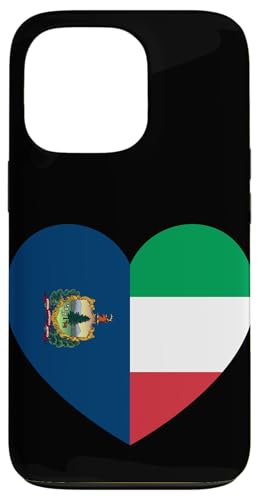 Vermont and Italy Flags: Heart Shaped Unity Hülle für iPhone 13 Pro Vermont and Italy Flags: Heart Shaped Unity Hülle für iPhone 13 Pro von Italy Love Pride Merch