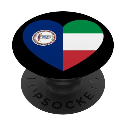 Virginia and Italy Flags: Heart Shaped Unity PopSockets Klebender PopGrip Virginia and Italy Flags: Heart Shaped Unity PopSockets Klebender PopGrip von Italy Love Pride Merch