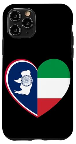 Wyoming and Italy Flags: Heart Shaped Unity Hülle für iPhone 11 Pro Wyoming and Italy Flags: Heart Shaped Unity Hülle für iPhone 11 Pro von Italy Love Pride Merch