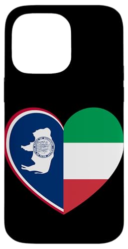 Wyoming and Italy Flags: Heart Shaped Unity Hülle für iPhone 14 Pro Max Wyoming and Italy Flags: Heart Shaped Unity Hülle für iPhone 14 Pro Max von Italy Love Pride Merch