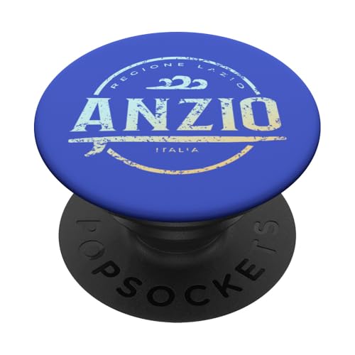 Anzio Italien - Retro Anzio Italia Vintage Surf PopSockets Klebender PopGrip Anzio Italien - Retro Anzio Italia Vintage Surf PopSockets Klebender PopGrip von Italy Shoreline Apparel