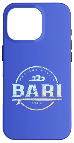 Bari Italien - Retro Bari Italia Vintage Surf Hülle für iPhone 16 Pro von Italy Shoreline Apparel