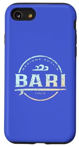 Bari Italien - Retro Bari Italia Vintage Surf Hülle für iPhone SE (2020) / 7 / 8 von Italy Shoreline Apparel