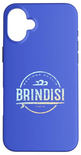 Brindisi Italien - Retro Brindisi Italia Vintage Surf Hülle für iPhone 16 Plus Brindisi Italien - Retro Brindisi Italia Vintage Surf Hülle für iPhone 16 Plus von Italy Shoreline Apparel
