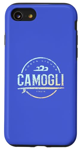 Camogli Italien - Retro Camogli Italia Vintage Surf Hülle für iPhone SE (2020) / 7 / 8 von Italy Shoreline Apparel