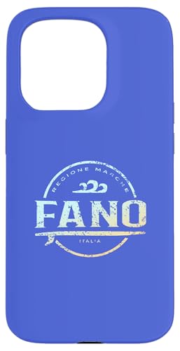 Fano Italien - Retro Fano Italia Vintage Surf Hülle für iPhone 15 Pro Fano Italien - Retro Fano Italia Vintage Surf Hülle für iPhone 15 Pro von Italy Shoreline Apparel