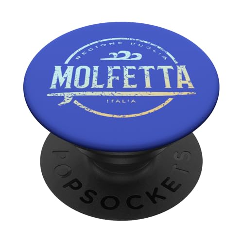 Molfetta Italien - Retro Molfetta Italia Vintage Surf PopSockets Klebender PopGrip Molfetta Italien - Retro Molfetta Italia Vintage Surf PopSockets Klebender PopGrip von Italy Shoreline Apparel