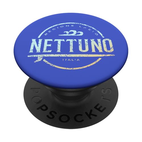 Nettuno Italien - Retro Nettuno Italia Vintage Surf PopSockets Klebender PopGrip Nettuno Italien - Retro Nettuno Italia Vintage Surf PopSockets Klebender PopGrip von Italy Shoreline Apparel