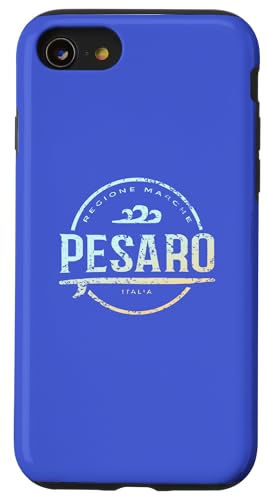 Pesaro Italien - Retro Pesaro Italia Vintage Surf Hülle für iPhone SE (2020) / 7 / 8 von Italy Shoreline Apparel