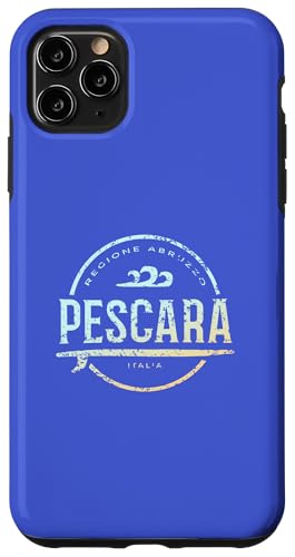 Pescara Italien - Retro Pescara Italia Vintage Surf Hülle für iPhone 11 Pro Max von Italy Shoreline Apparel
