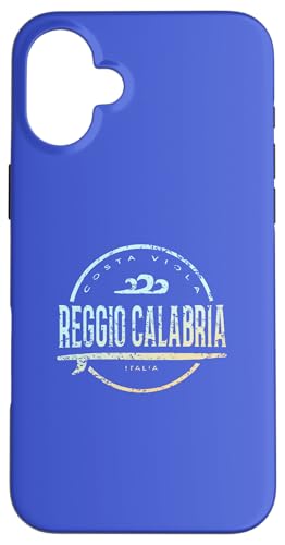 Reggio Calabria Italien - Retro Reggio Calabria Italia Surf Hülle für iPhone 16 Plus Reggio Calabria Italien - Retro Reggio Calabria Italia Surf Hülle für iPhone 16 Plus von Italy Shoreline Apparel