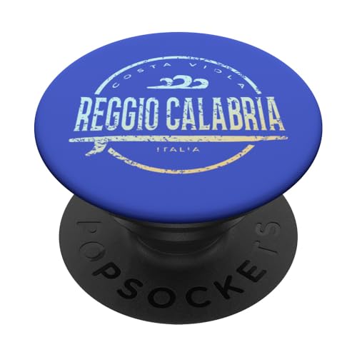 Reggio Calabria Italien - Retro Reggio Calabria Italia Surf PopSockets Klebender PopGrip Reggio Calabria Italien - Retro Reggio Calabria Italia Surf PopSockets Klebender PopGrip von Italy Shoreline Apparel