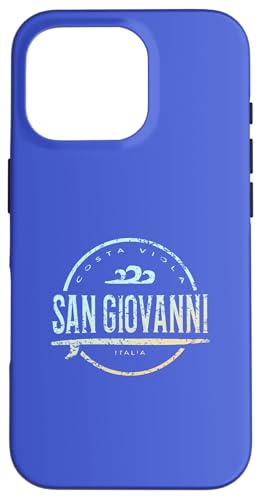 San Giovanni Italien - Retro San Giovanni Italia Vintage Surf Hülle für iPhone 16 Pro San Giovanni Italien - Retro San Giovanni Italia Vintage Surf Hülle für iPhone 16 Pro von Italy Shoreline Apparel