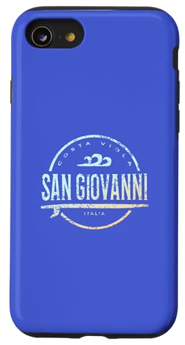 San Giovanni Italien - Retro San Giovanni Italia Vintage Surf Hülle für iPhone SE (2020) / 7 / 8 von Italy Shoreline Apparel