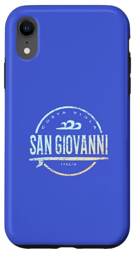 San Giovanni Italien - Retro San Giovanni Italia Vintage Surf Hülle für iPhone XR von Italy Shoreline Apparel