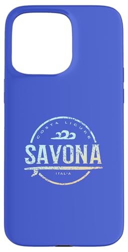 Savona Italien - Retro Savona Italia Vintage Surf Hülle für iPhone 15 Pro Max Savona Italien - Retro Savona Italia Vintage Surf Hülle für iPhone 15 Pro Max von Italy Shoreline Apparel