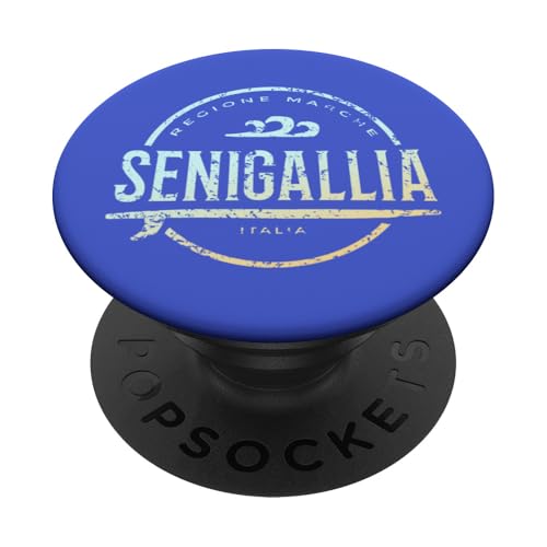 Senigallia Italien - Retro Senigallia Italia Vintage Surf PopSockets Klebender PopGrip Senigallia Italien - Retro Senigallia Italia Vintage Surf PopSockets Klebender PopGrip von Italy Shoreline Apparel