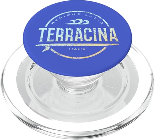 Terracina Italien - Retro Terracina Italia Vintage Surf PopSockets PopGrip für MagSafe Terracina Italien - Retro Terracina Italia Vintage Surf PopSockets PopGrip für MagSafe von Italy Shoreline Apparel