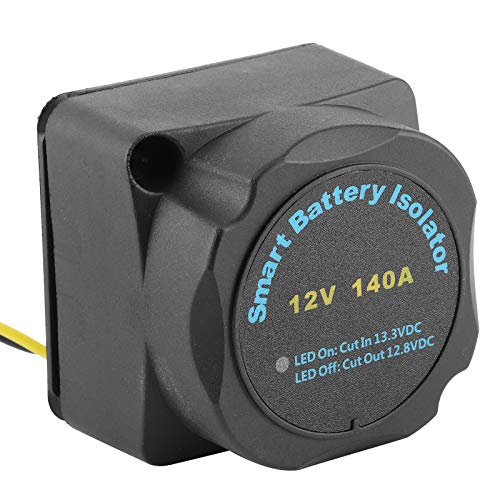 140 Ampere Dual -Batterie -Isolator, Smart VSRempfindliches Relais mit Schneiddesign, 12 -V -Batterie -Relais, Geeignet für ATV UTV Boote RVS 5th Off -Straßfahrzeuge 140 Ampere Dual -Batterie -Isolator, Smart VSRempfindliches Relais mit Schneiddesign, 12 -V -Batterie -Relais, Geeignet für ATV UTV Boote RVS 5th Off -Straßfahrzeuge von Itonash