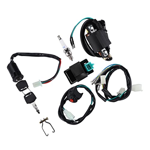 CDI Box Kit, Zündspule, Start Kit, Pit Bike ATV Kabelbaum, Zündkerze von Itonash