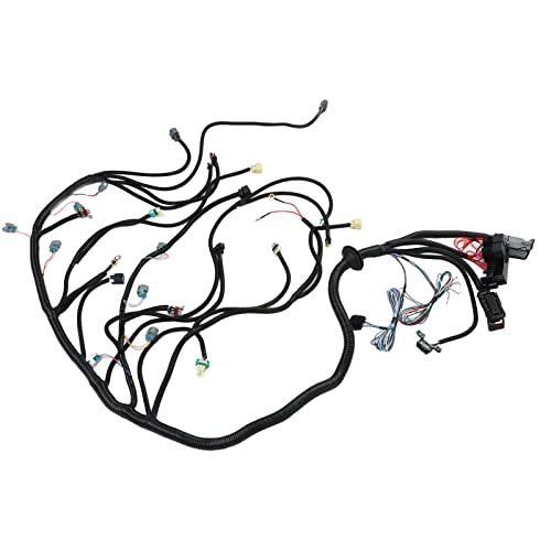 LS3 LS2 6.2L 6L80E 6L90E 58X DBW Truck Motor Standalone Kabelbaum, Einfache Chassis -Anschlüsse, Fertiges Geschirr, Verbesserte Relais, Adapterverbinder, ABS -Material von Itonash