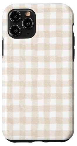 Beige Gingham-Ästhetik Hülle für iPhone 11 Pro Beige Gingham-Ästhetik Hülle für iPhone 11 Pro von ItsAlwaysSummer
