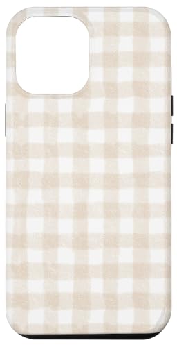 Beige Gingham-Ästhetik Hülle für iPhone 12 Pro Max Beige Gingham-Ästhetik Hülle für iPhone 12 Pro Max von ItsAlwaysSummer