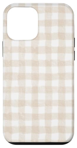 Beige Gingham-Ästhetik Hülle für iPhone 12 mini Beige Gingham-Ästhetik Hülle für iPhone 12 mini von ItsAlwaysSummer