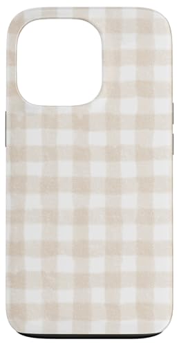 Beige Gingham-Ästhetik Hülle für iPhone 13 Pro Beige Gingham-Ästhetik Hülle für iPhone 13 Pro von ItsAlwaysSummer