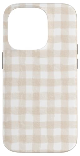 Beige Gingham-Ästhetik Hülle für iPhone 14 Pro Beige Gingham-Ästhetik Hülle für iPhone 14 Pro von ItsAlwaysSummer