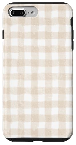 Beige Gingham-Ästhetik Hülle für iPhone 7 Plus/8 Plus Beige Gingham-Ästhetik Hülle für iPhone 7 Plus/8 Plus von ItsAlwaysSummer
