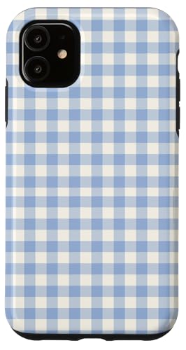 Blauer Gingham-Ästhetik Hülle für iPhone 11 von ItsAlwaysSummer