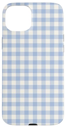 Blauer Gingham-Ästhetik Hülle für iPhone 15 Plus Blauer Gingham-Ästhetik Hülle für iPhone 15 Plus von ItsAlwaysSummer