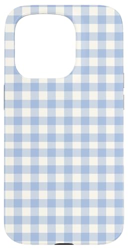 Blauer Gingham-Ästhetik Hülle für iPhone 15 Pro Blauer Gingham-Ästhetik Hülle für iPhone 15 Pro von ItsAlwaysSummer