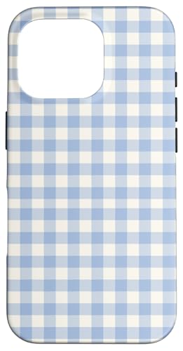 Blauer Gingham-Ästhetik Hülle für iPhone 16 Pro Blauer Gingham-Ästhetik Hülle für iPhone 16 Pro von ItsAlwaysSummer