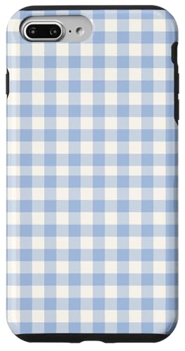 Blauer Gingham-Ästhetik Hülle für iPhone 7 Plus/8 Plus Blauer Gingham-Ästhetik Hülle für iPhone 7 Plus/8 Plus von ItsAlwaysSummer