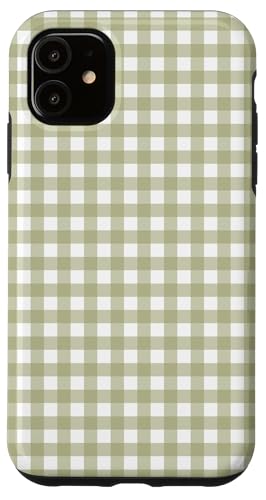 Grüner Gingham-Ästhetik Hülle für iPhone 11 Grüner Gingham-Ästhetik Hülle für iPhone 11 von ItsAlwaysSummer