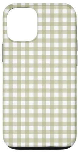 Grüner Gingham-Ästhetik Hülle für iPhone 12/12 Pro Grüner Gingham-Ästhetik Hülle für iPhone 12/12 Pro von ItsAlwaysSummer