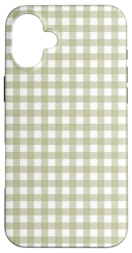 Grüner Gingham-Ästhetik Hülle für iPhone 16 Plus Grüner Gingham-Ästhetik Hülle für iPhone 16 Plus von ItsAlwaysSummer