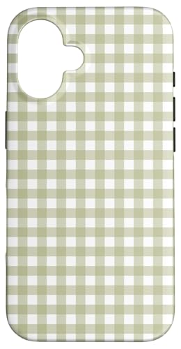 Grüner Gingham-Ästhetik Hülle für iPhone 16 Grüner Gingham-Ästhetik Hülle für iPhone 16 von ItsAlwaysSummer